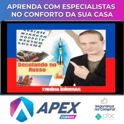 Curso Básico de Russo e Vocabulário Para Turismo - Dimitri Olegovich Bobrovnikov