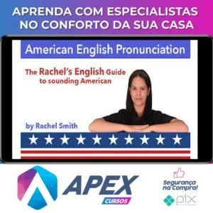 Curso de Pronúncia do Inglês Americano + Ebook - Rachel'S English [Inglês]