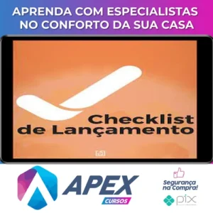 Checklist de Lançamento - Ana Paula Perci