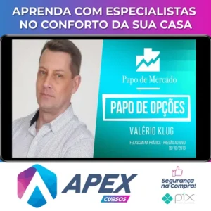 Curso de Opções, Operações Estruturadas e Sistemas Gerenciais do Projeto 10% - Valerio Klug