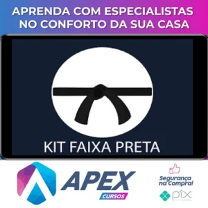 Kit Faixa Preta - Rodrigo Mourão