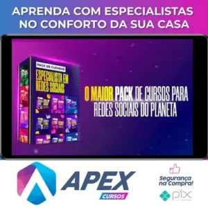 PACK de cursos para Redes Sociais pelo celular - Sandro Sanper
