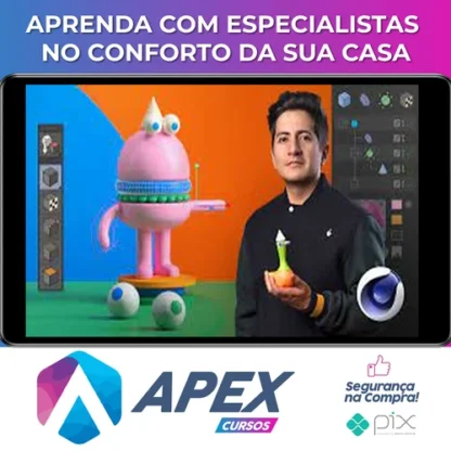 Cinema 4D Para la Creación de Personajes - Domestika [ESPANHOL]