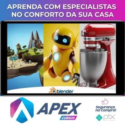 Curso Blender 2.8: Aprenda 3D do Zero - Daniel Franco