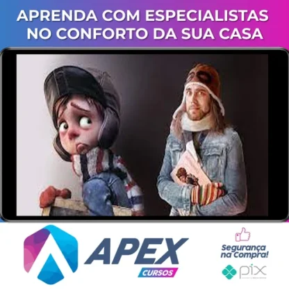 DOMESTIKA: Criação de personagens do 2D ao 3D - Matias Zadicoff [ESPANHOL]