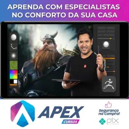 DOMESTIKA: Introdução ao Zbrush 6 cursos - Luis Alberto Gayoso Berrospi [ESPANHOL]