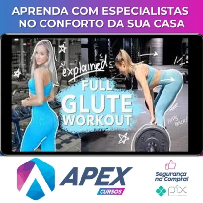 Intensive Max Glute Hypertrophy Program - Robin Gallant [INGLÊS]