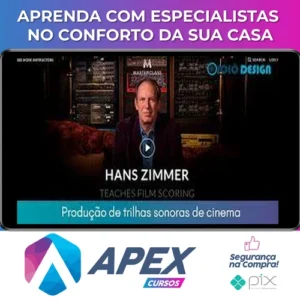 MasterClass: Produção de Trilhas Sonoras de Cinema - Hans Zimmer