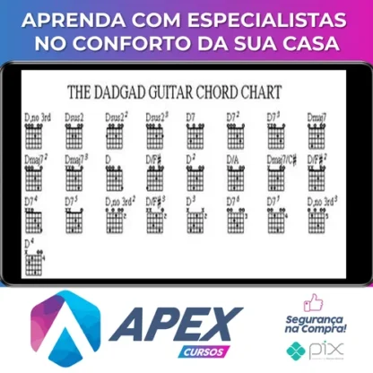 The DADGAD Guitar Chord Chart - Han Speek