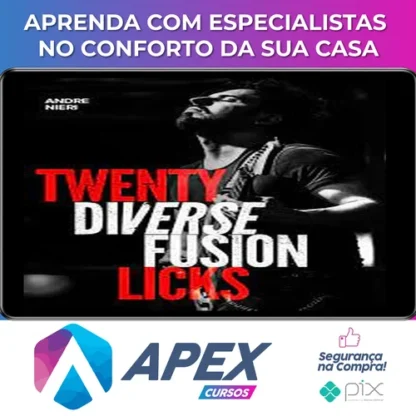 Twenty Diverse Fusion Licks - Andre Niere - JTC