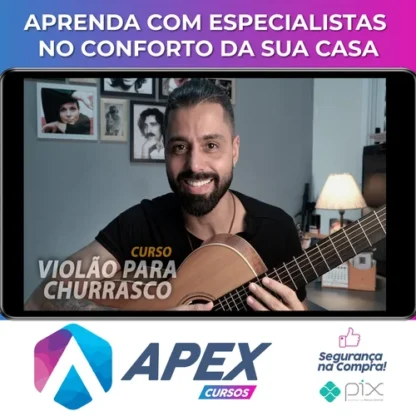 Violão Para Churrasco (Nível Zero ao Avançado) - Aprendendo Com o Tio