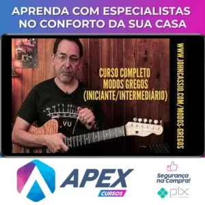 Curso Completo de Modos Gregos para Guitarra - John Cassio
