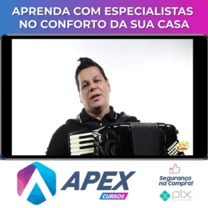 Curso de Acordeon Intermediário: Vol. 4 - Paulinho Marques