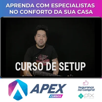 Curso de Setup (Guitarra) - Kleber K. Shima