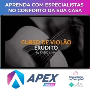 Curso de Violão Erudito 1º Ano - Fabio Lima