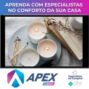 Curso de Velas Terapêuticas com Aromaterapia - Állyson Correia