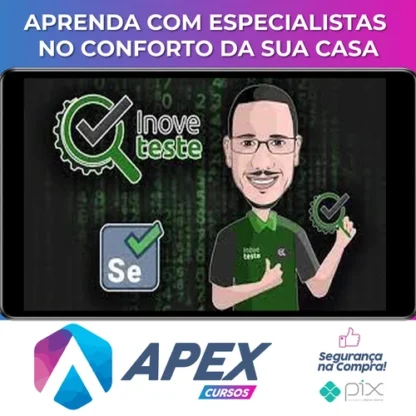Curso Completo de Automação de Testes Para Iniciantes + Bônus - Hugo Peres