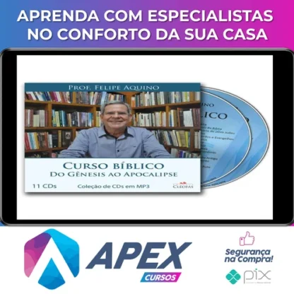 Curso Bíblico: Do Gênesis ao Apocalipse - Felipe Aquino