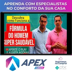Curso Fórmula do Homem Super Saudável - Drs Vitor Azzini e Gabriel Azzini
