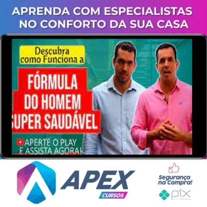 Curso Fórmula do Homem Super Saudável - Drs Vitor Azzini e Gabriel Azzini