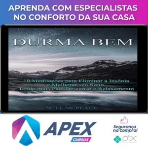 Durma Bem 10 Meditações Guiadas - Will McPeace