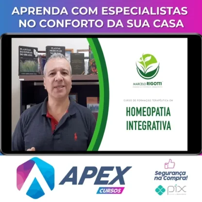 Terapeuta em Homeopatia - Marcelo Rigotti