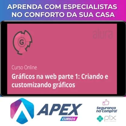 Alura: Curso Google Charts Criando e Customizando Gráficos - Cássia Sampaio