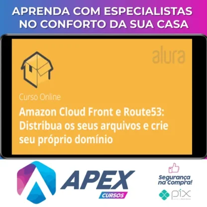 Amazon Cloud Front e Route53 Distribua os Seus Arquivos e Crie seu Próprio Domínio - Alura