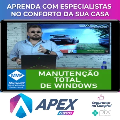 Manutenção Total de Windows - Baboo