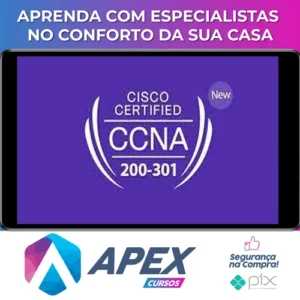 Certificação New Cisco CCNA 200-301 - Network Journey [INGLÊS]