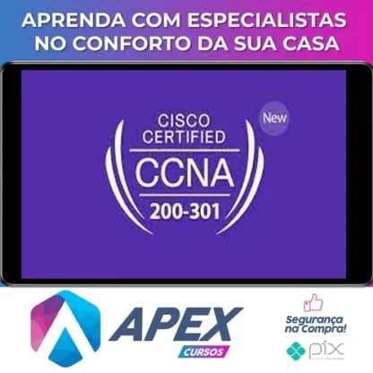 Certificação New Cisco CCNA 200-301 - Network Journey [INGLÊS]