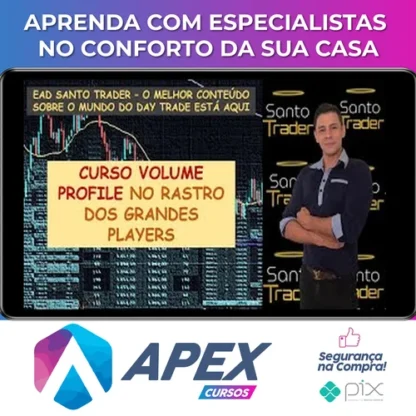 Volume Profile No Rastro dos Grandes Players - Oliver Santo Trader