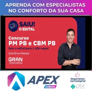 PM PB: Soldado PM, Combatente (QPC) (Pós-Edital) - Gran Cursos Online