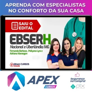 EBSERH: Nacional, Fisioterapeuta, Terapia Intensivo, Pré-edital (2023) - Gran Cursos Online