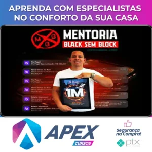 Mentoria Black Sem Block (Kwai Ads) - Wellington Crus