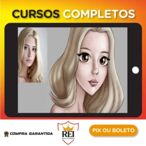 Transformando Pessoas Reais em Personagens Disney e Anime - J. Lima Ilustrador