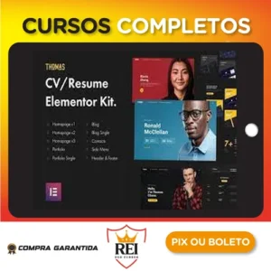 CVPortfolio Elementor Template Kit - Thomas