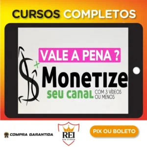 Escola para Youtubers: Monetize seu Canal com 3 Vídeos ou Menos - Caique Pereira
